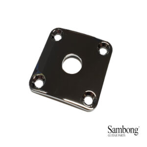 SAMBONG - Porta Jack Cuadrado - CURVO Cromado - JP3c