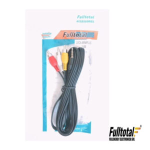 FULLTOTAL - Cable 3 RCA a 1 Miniplug - 1.5m