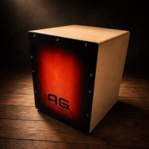 AG PERCUSION - Cajon Flamenco Sumburst - INICIO-MG
